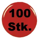 Duftgel f.kleine Klimaanlage Bulk=100Stk SmellyJelly Mini Blumentraum (rot)